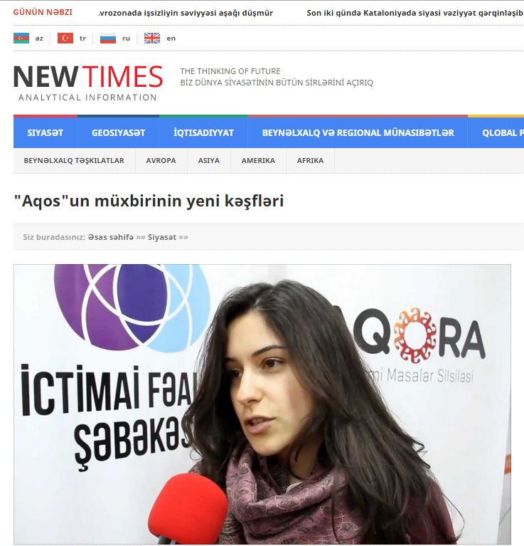  Agos’un Azerbaycanlı muhabirine saldırılar durmak bilmiyor