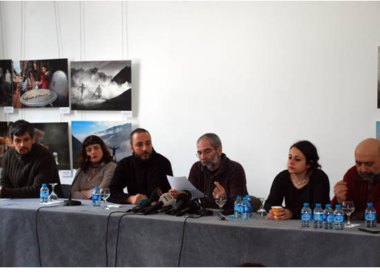 Hrant'ın arkadaşları basın toplantısı düzenledi