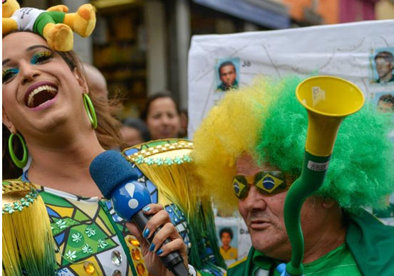 Dünya Kupası'na beş kala Brezilya 