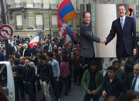 Hollande, Aliyev'den Ermenistanla güven ortamının tesisini istedi