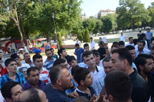 Gaziantep'te 'Suriyelileri istemiyoruz' eylemi 