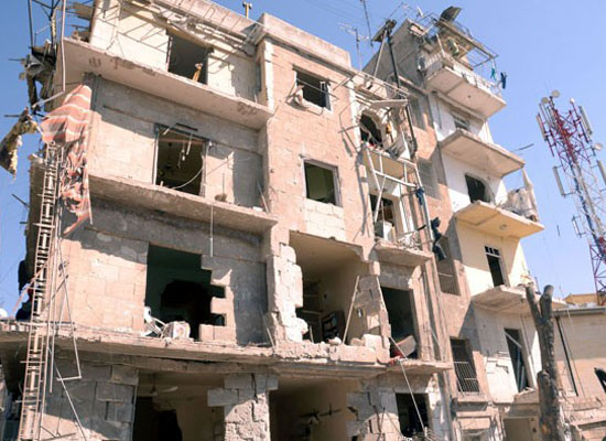 Halep’in Hıristiyan mahallesinde patlama