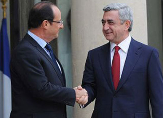 Hollande 24 Nisan'da Yerevan'ı ziyaret edecek