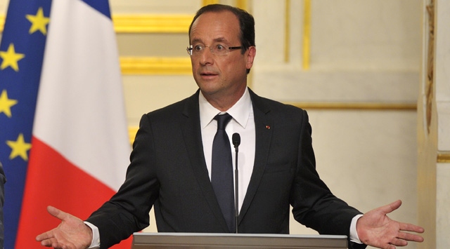 Hollande, Suriye'ye silah sevkiyatına kararlı