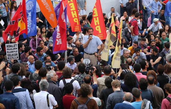 Lice'deki savaş politikasına protesto 