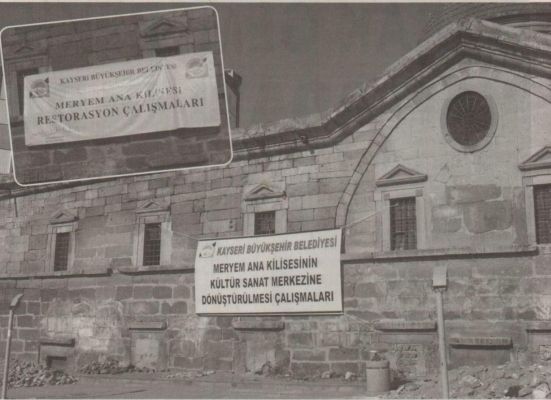 Kiliseye ‘kilise’ denmesi Kayseri’yi gerdi