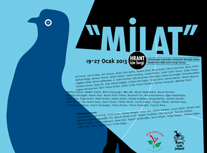 Hrant Dink için düzenlenen ‘MİLAT’ sergisi açıldı 