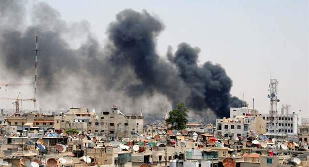 Şam’da şiddetli patlama  