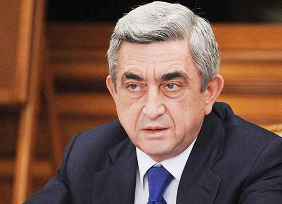 Sarkisyan: Türkiye ve Azerbaycan başarılı olamayacak