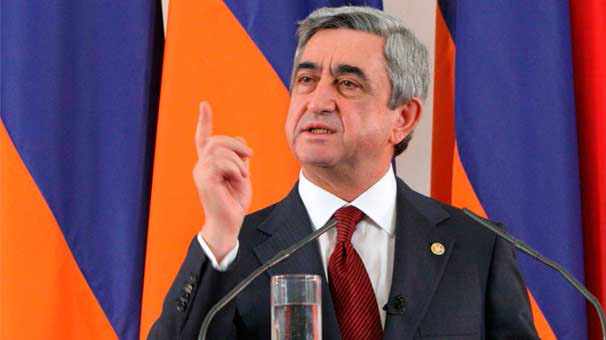 Sarkisyan:  “Azerbaycan büyük açmazda”  