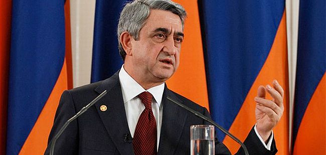Sarkisyan Azerbaycan'ın nefret söylemini kınadı