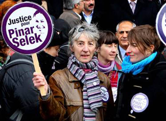 Pınar Selek için Fransa’dan anlamlı destek
