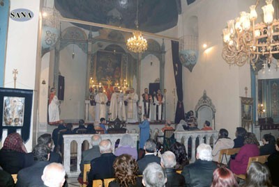 Suriyeli Ortodoks Ermeniler Noel Bayramını Kutladı