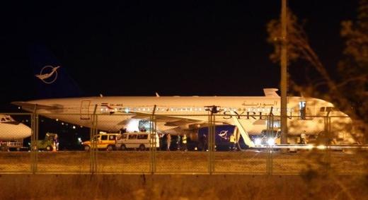 Suriye uçağı Ankara'dan ayrıldı  
