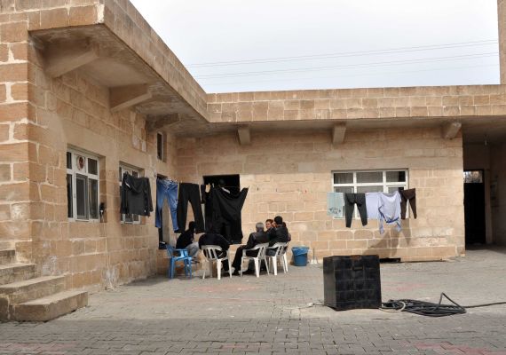 Suriyeli Hıristiyanlar için kamp kuruluyor 