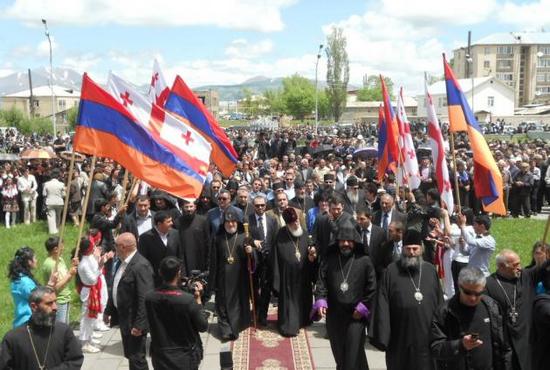 Tiflis’te Ermeni kilisesine saldırı