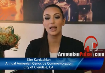 Kardashian'dan soykırım anması için video  