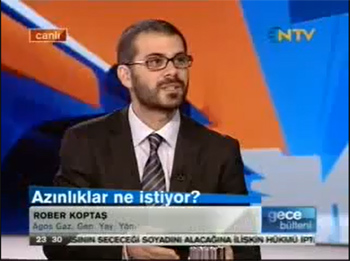 Rober Koptaş NTV'de Yeni Anayasa üzerine konuştu